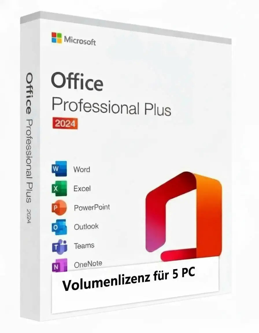Microsoft Office 2024 Professional Plus LTSC – Volumenlizenz für 5 PC﻿ msLizenzen